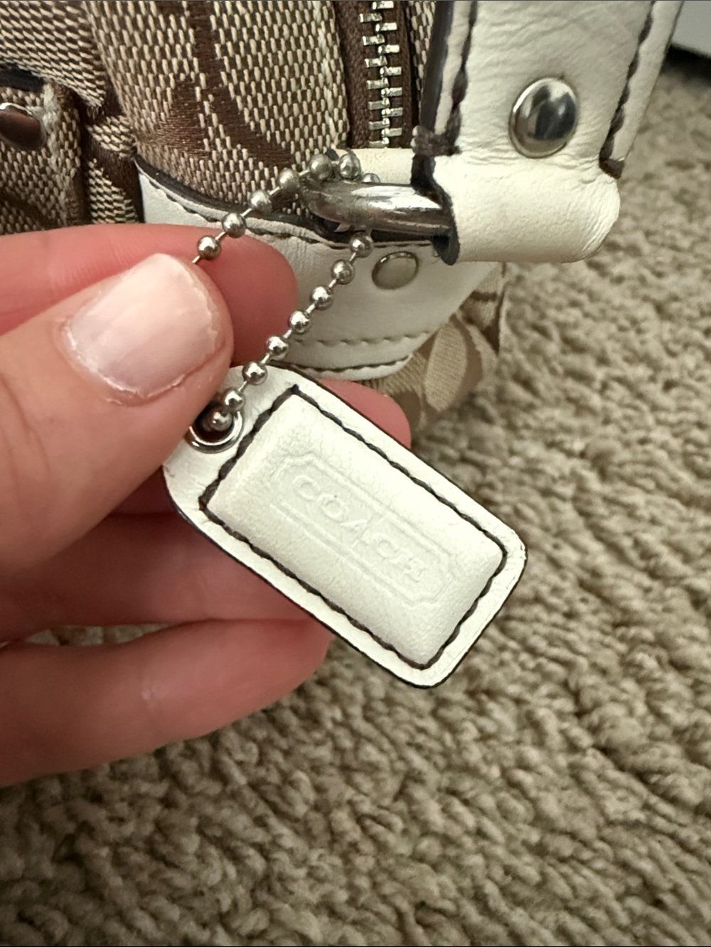 Coach Mini Legacy Y2k Double Turn Lock Vintage Handbag - Picture 3 of 7